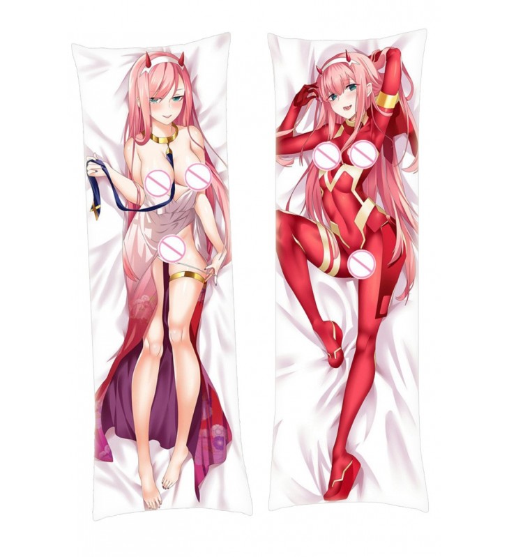 Two Zero DARLING in the FRANXX Anime Dakimakura Japanese Hugging Body Pillow Cover