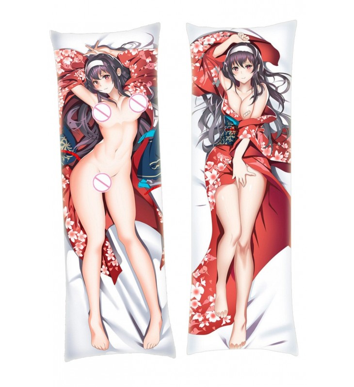 Utaha Kasumigaoka Saenai Heroine no Sodatekata Anime Dakimakura Japanese Hugging Body Pillow Cover