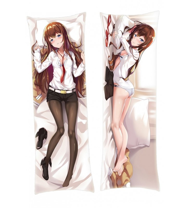 Makise Kurisu Steiins Gate Anime Dakimakura Japanese Hugging Body Pillow Cover