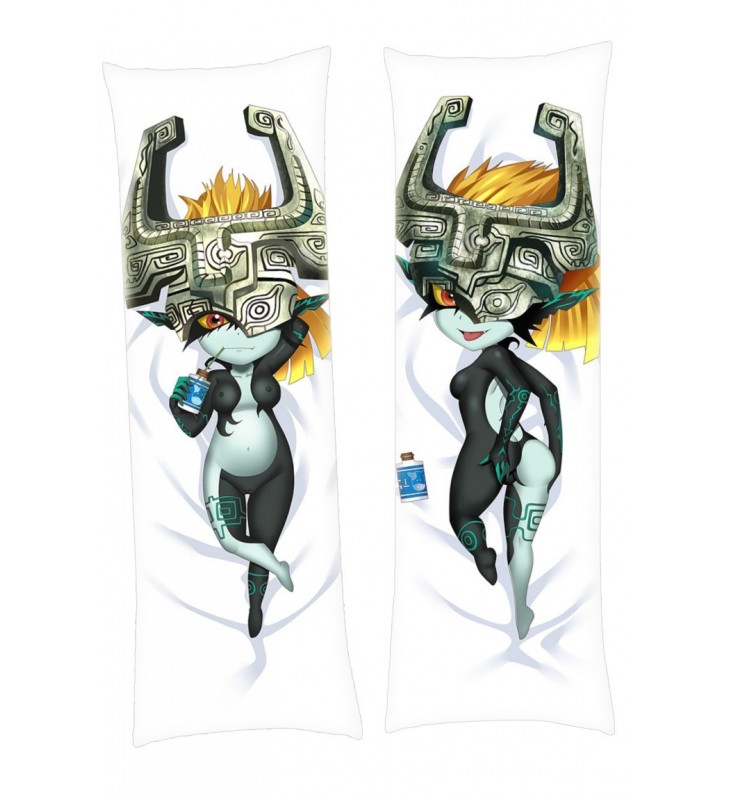 Midna Legends of Zelda Anime Dakimakura Japanese Hugging Body Pillow Cover