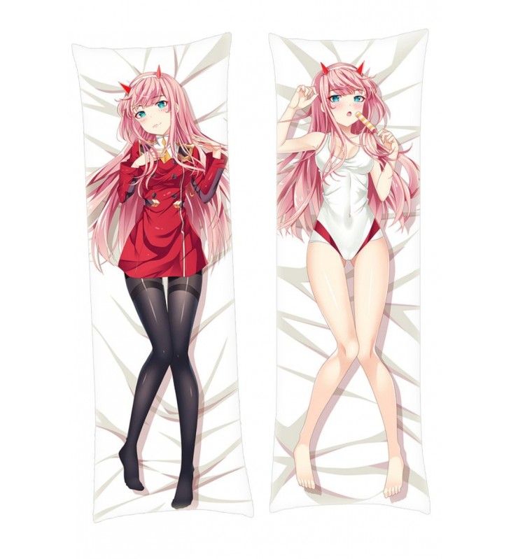 Zero Two DARLING in the FRANXX Anime Dakimakura Japanese Hugging Body Pillow Cover