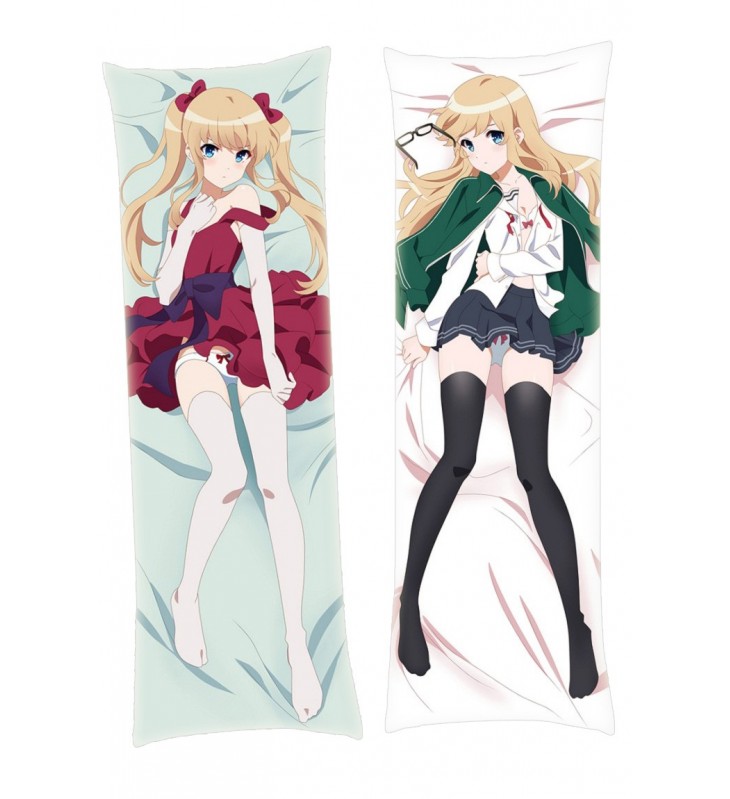 Eriri Spencer Sawamura Saenai Heroine no Sodatekata Anime Dakimakura Japanese Hugging Body Pillow Cover