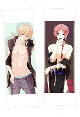 Okita Sougo and Kamui GIntama Anime Dakimakura Japanese Hugging Body Pillow Cover