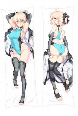 Fate Grand Order FGO Okita Soji Anime Dakimakura Japanese Hugging Body Pillow Cover