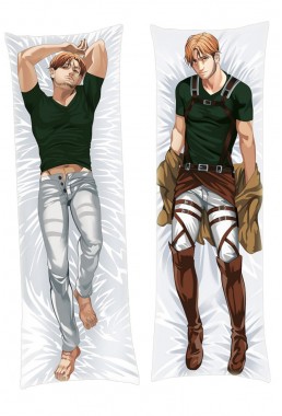 Mike Zacharius Attack on Titan Anime Dakimakura Pillowcover Japanese Love Body Pillowcase