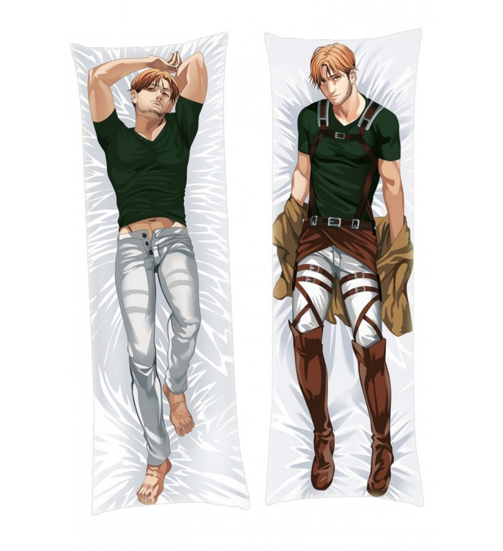 Mike Zacharius Attack on Titan Anime Dakimakura Pillowcover Japanese Love Body Pillowcase