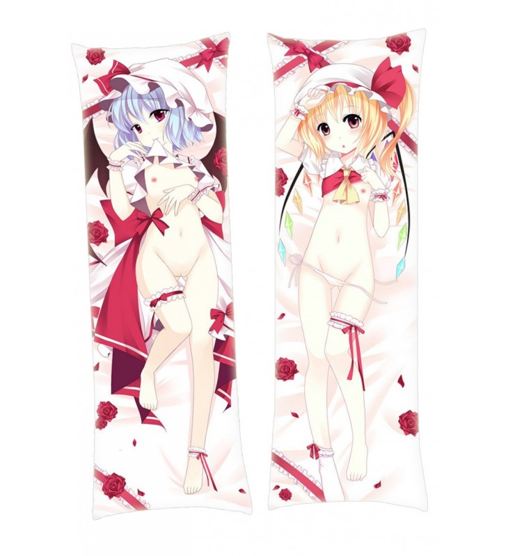 Remilia Scarlet and Frandre Scarlet Touhou Project Anime Dakimakura Pillowcover Japanese Love Body Pillowcase
