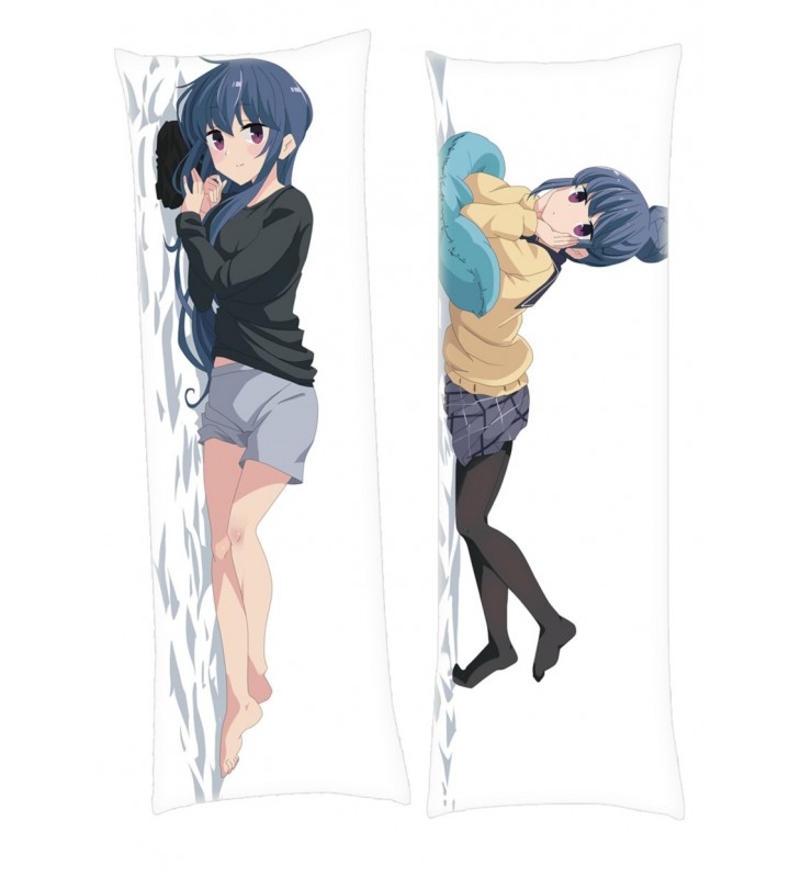 Laid-Back Camp Shima Rin Japanese character body dakimakura pillow cover