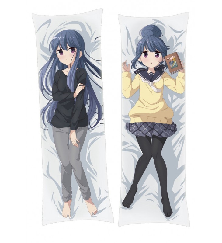 Laid-Back Camp Shima Rin Japanese character body dakimakura pillow cover