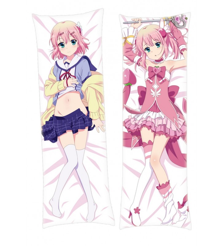 The Demon Girl Next Door Chiyoda Momo Japanese character body dakimakura pillow cover