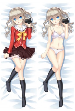 Charlotte Nao Tomori Japanese character body dakimakura pillow cover