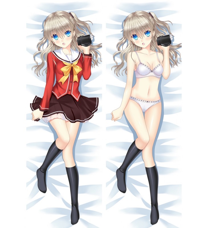 Charlotte Nao Tomori Japanese character body dakimakura pillow cover