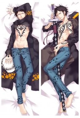 One Piece Trafalgar D. Water Law Japanese character body dakimakura pillow cover