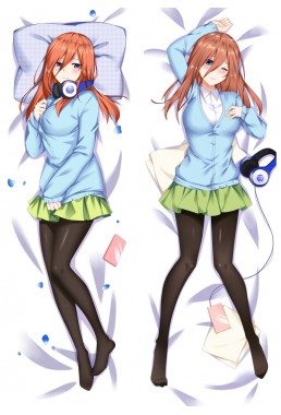 The Quintessential Quintuplets Nakano Miku Japanese character body dakimakura pillow cover