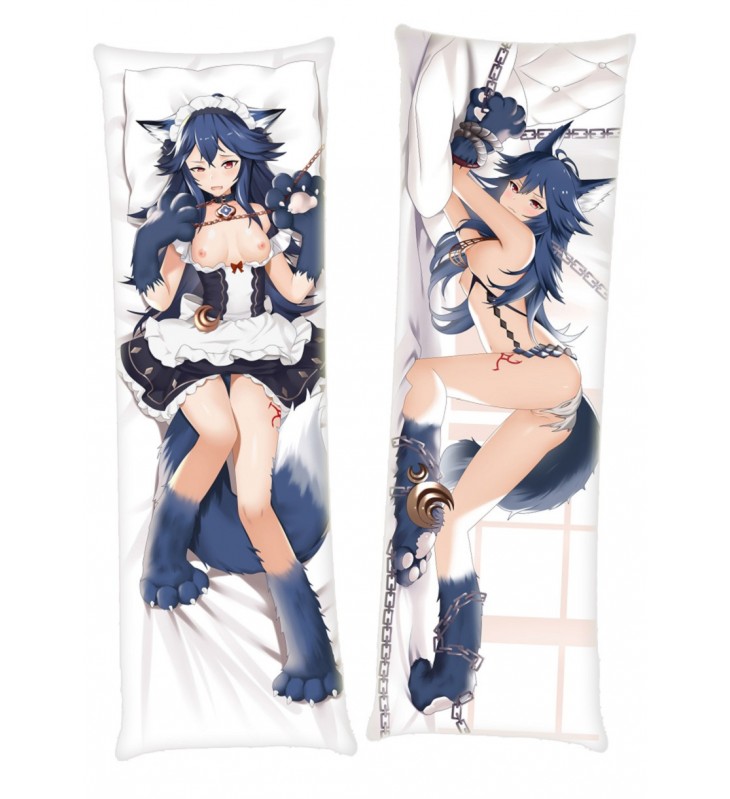 Granblue Fantasy Magic Wolf Fenrir Japanese character body dakimakura pillow cover