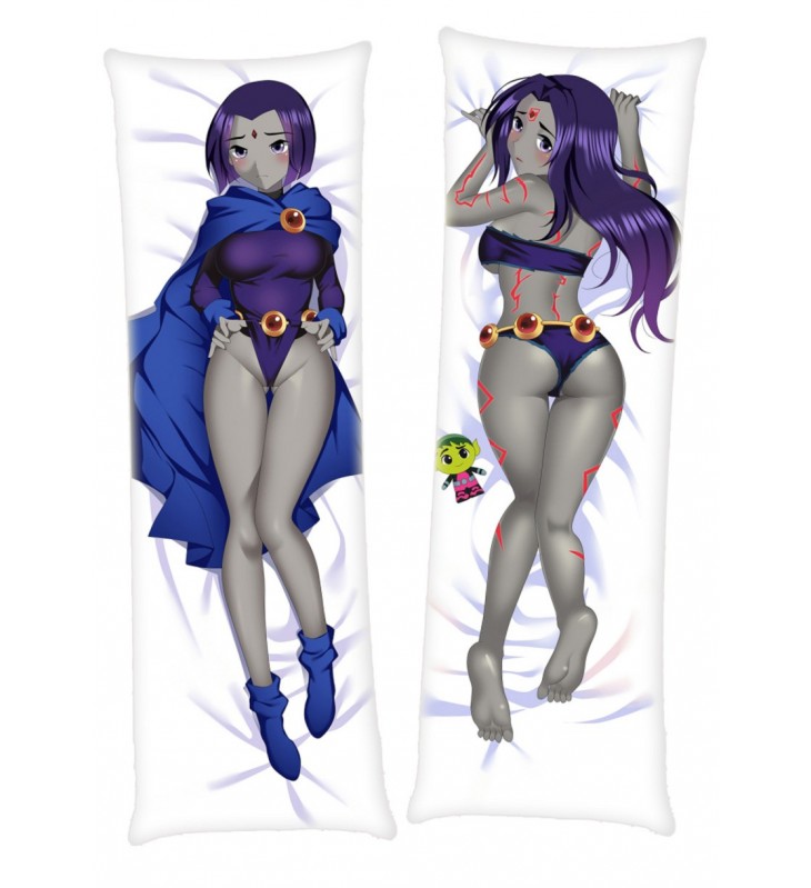 Teen Titans Raven Japanese character body dakimakura pillow cover