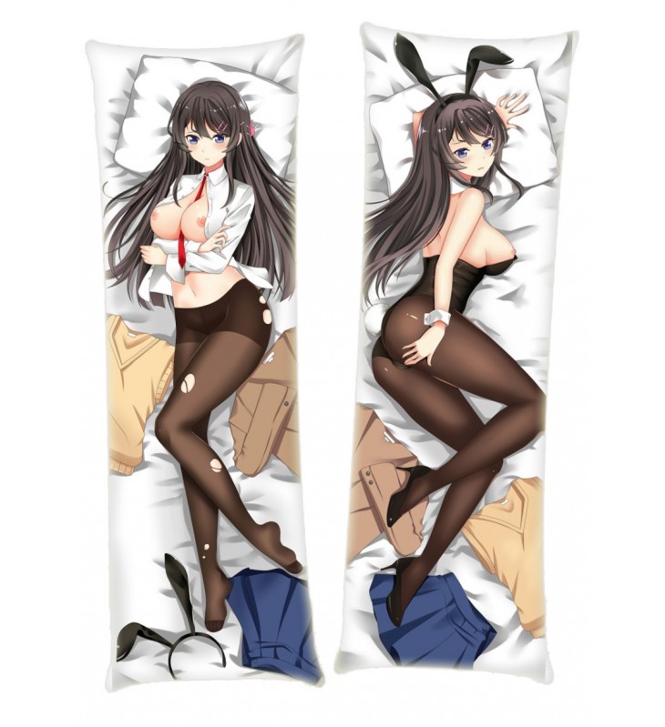 Rascal Does Not Dream Of Bunny Girl Senpai Mai Sakurajima Japanese character body dakimakura pillow cover