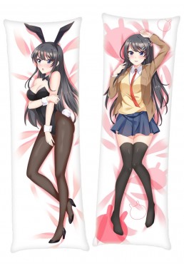 Rascal Does Not Dream of Bunny Girl Senpai Japanese character body dakimakura pillow cover