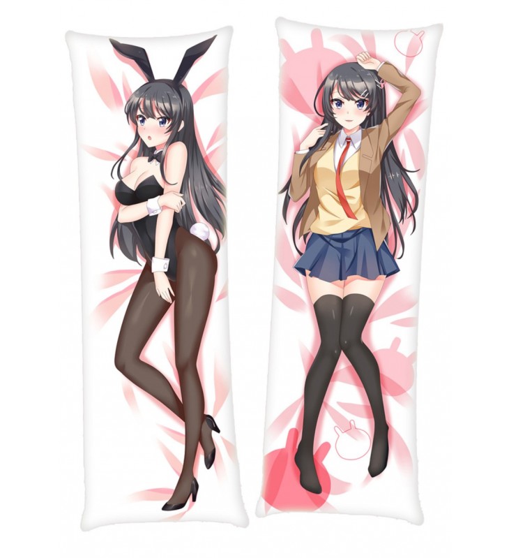 Rascal Does Not Dream of Bunny Girl Senpai Japanese character body dakimakura pillow cover
