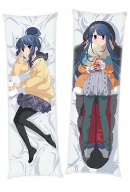 Laid-Back Camp Shima Rin Japanese character body dakimakura pillow cover