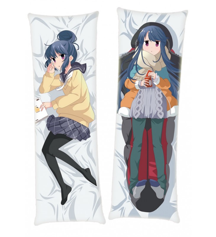 Laid-Back Camp Shima Rin Japanese character body dakimakura pillow cover