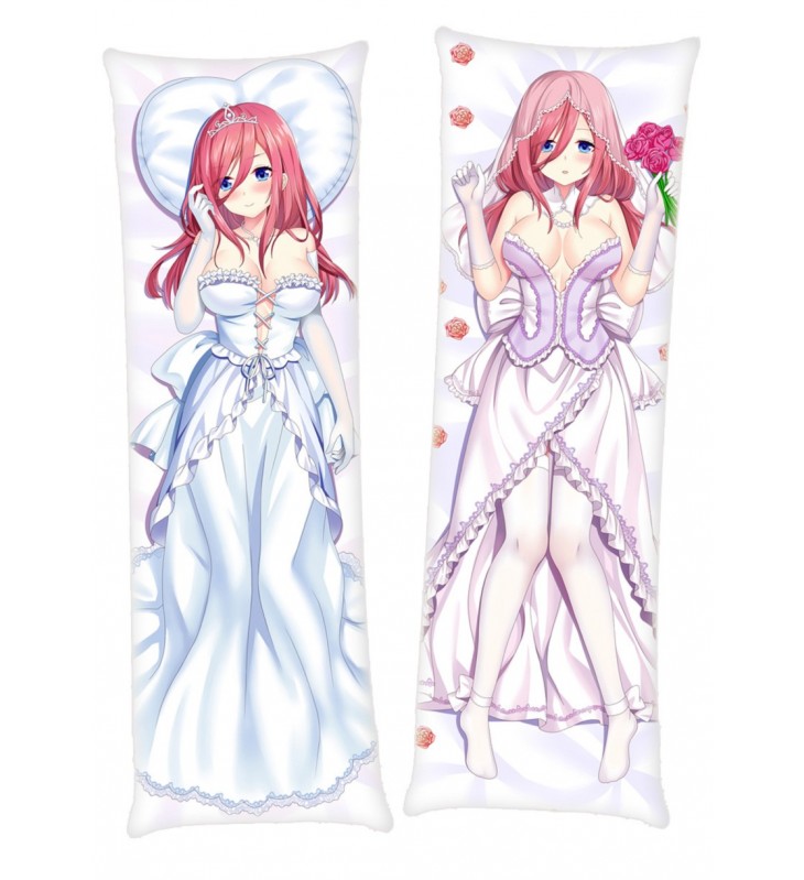 Nakano Miku The Quintessential Quintuplets Japanese character body dakimakura pillow cover