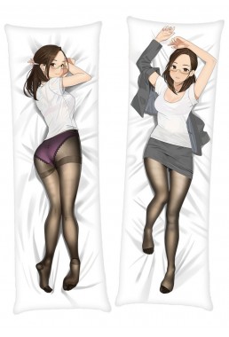 See tights woman Japanese character body dakimakura pillow cover