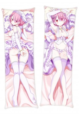 Re Zero Starting Life in Another World Ram Japanese character body dakimakura pillow cover