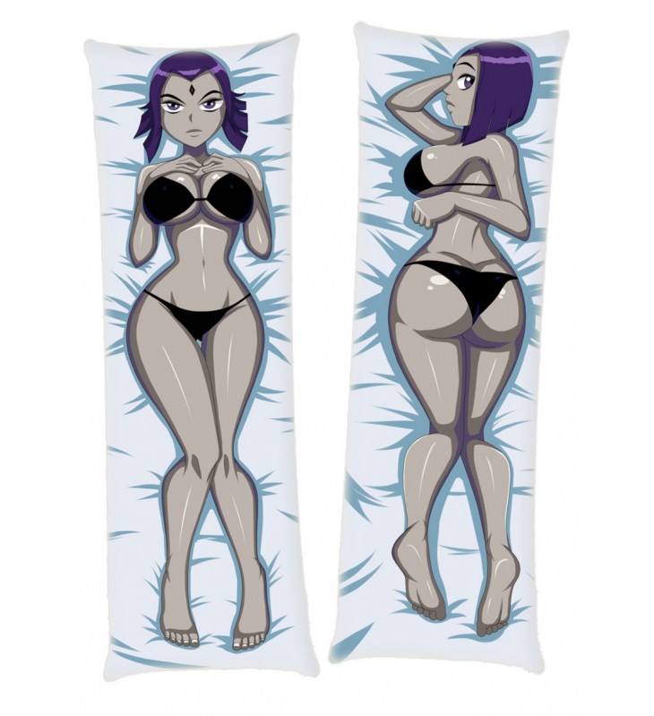 Teen Titans Raven Japanese character body dakimakura pillow cover