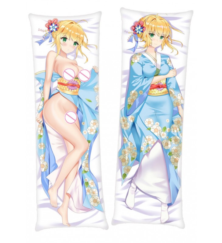 Arutoria Pendoragon Archer saber Fate Grand Order FGO Japanese character body dakimakura pillow cover