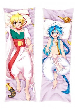 Alibaba and Aladin Magi Male Anime Dakimakura Japanese Hugging Body PillowCases