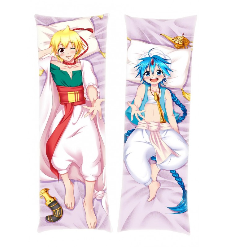 Alibaba and Aladin Magi Male Anime Dakimakura Japanese Hugging Body PillowCases