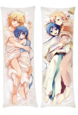 Alladin and Alibaba Saluja Magi The Labyrinth of Magic Male Anime Dakimakura Japanese Hugging Body PillowCases