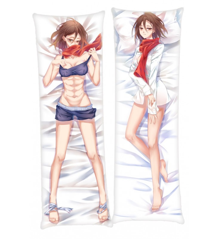 Attack on Titan Mikasa Ackerman Full body waifu japanese anime pillowcases