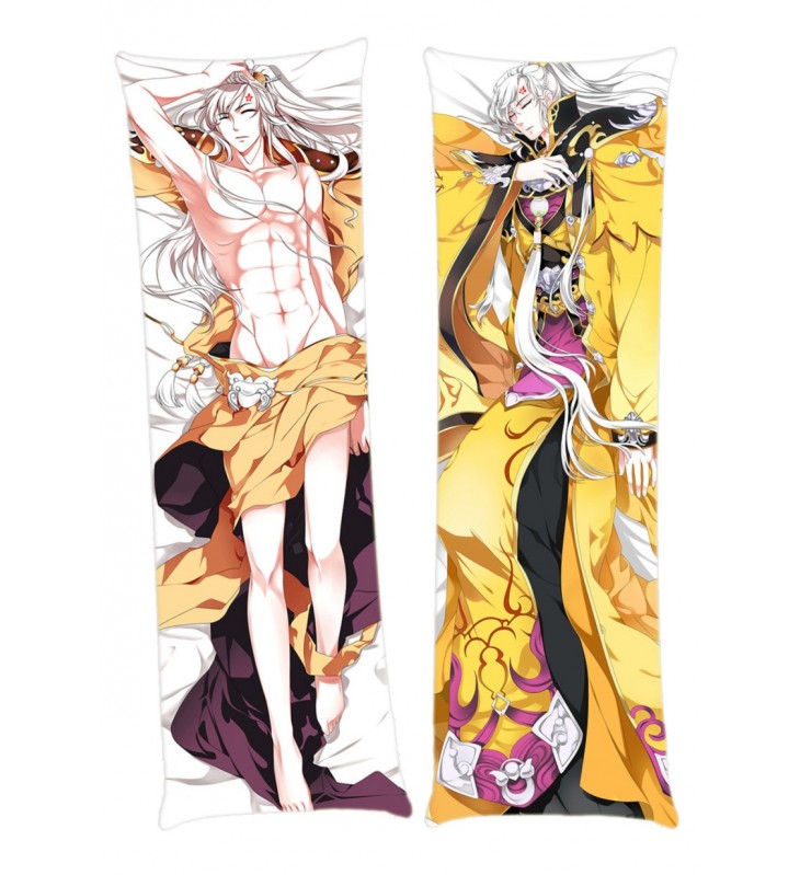 Chinese Online Game Character Male Dakimakura 3d pillow japanese anime pillow case