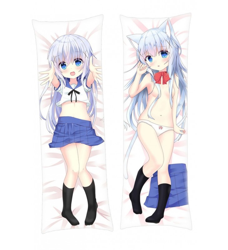 Chino Kafu Is the Order a Rabbit New Full body waifu japanese anime pillowcases