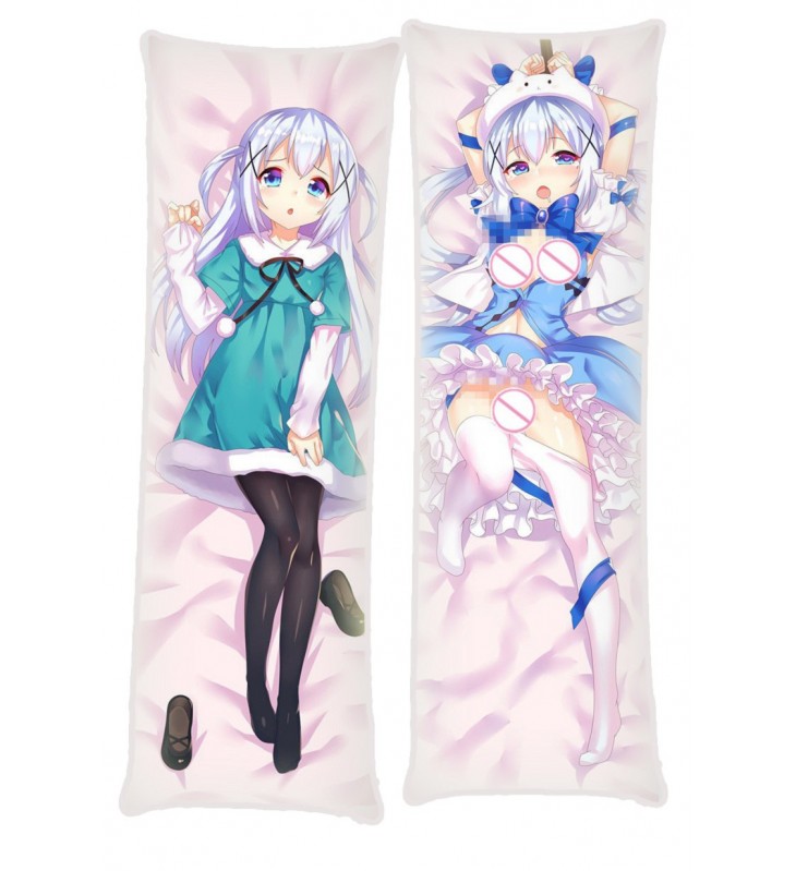 Chino Kafu Is the Order a Rabbit Anime Dakimakura Japanese Hugging Body PillowCases