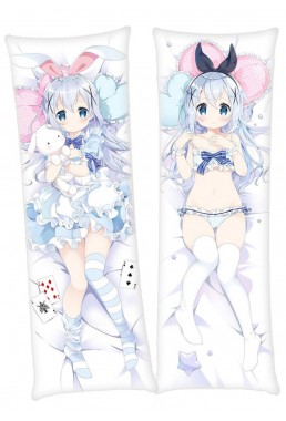 Chino Kafu Is the Order a Rabbit Anime Dakimakura Japanese Hugging Body PillowCases