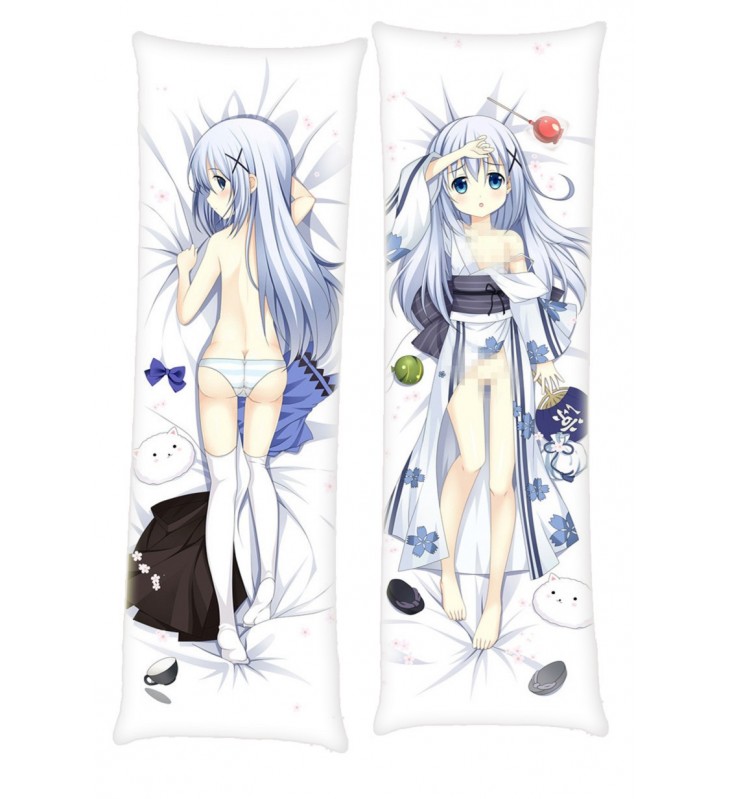 Chino Kafuu Is the Order Rabbit Anime Dakimakura Japanese Hugging Body PillowCases