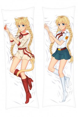 Cute Blonde Dakimakura Japanese Hugging Body Pillowcase Anime
