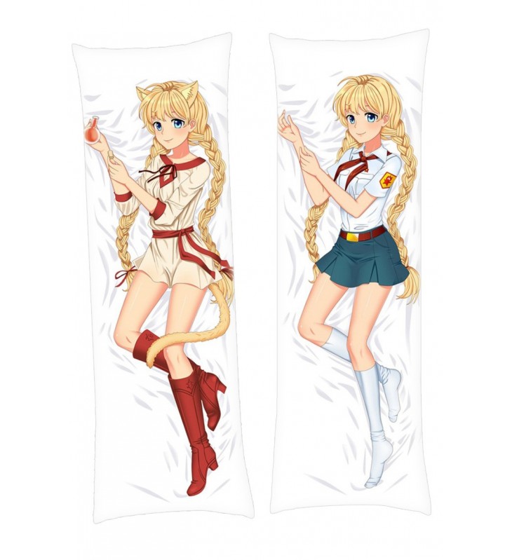 Cute Blonde Dakimakura Japanese Hugging Body Pillowcase Anime