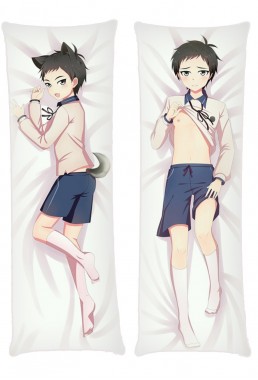 Cute Neko Boy Male Anime Dakimakura Japanese Hugging Body PillowCases