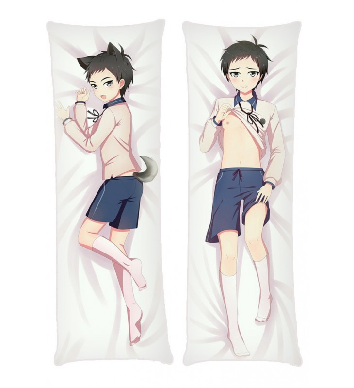 Cute Neko Boy Male Anime Dakimakura Japanese Hugging Body PillowCases