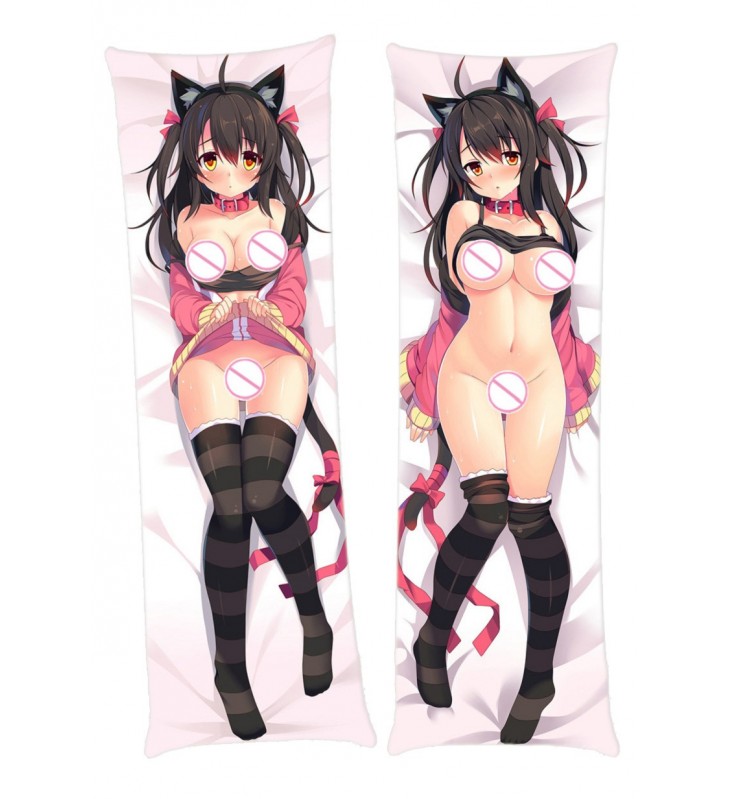 Cute Neko Girl Dakimakura 3d pillow japanese anime pillow case