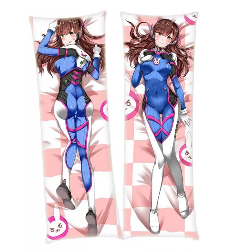 D Va Overwatch Anime Dakimakura Japanese Hugging Body PillowCases