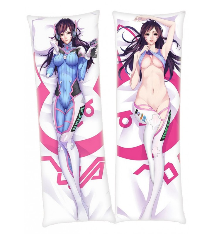 D Va Overwatch Anime Dakimakura Japanese Hugging Body PillowCases