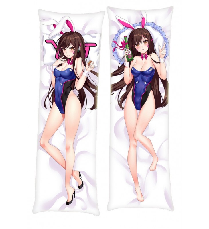 D Va Overwatch Anime Dakimakura Japanese Hugging Body PillowCases