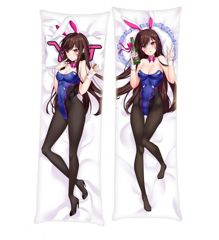 D Va Overwatch Anime Dakimakura Japanese Hugging Body PillowCases