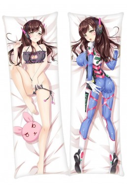 D.Va Overwatch Anime Dakimakura Japanese Hugging Body PillowCases