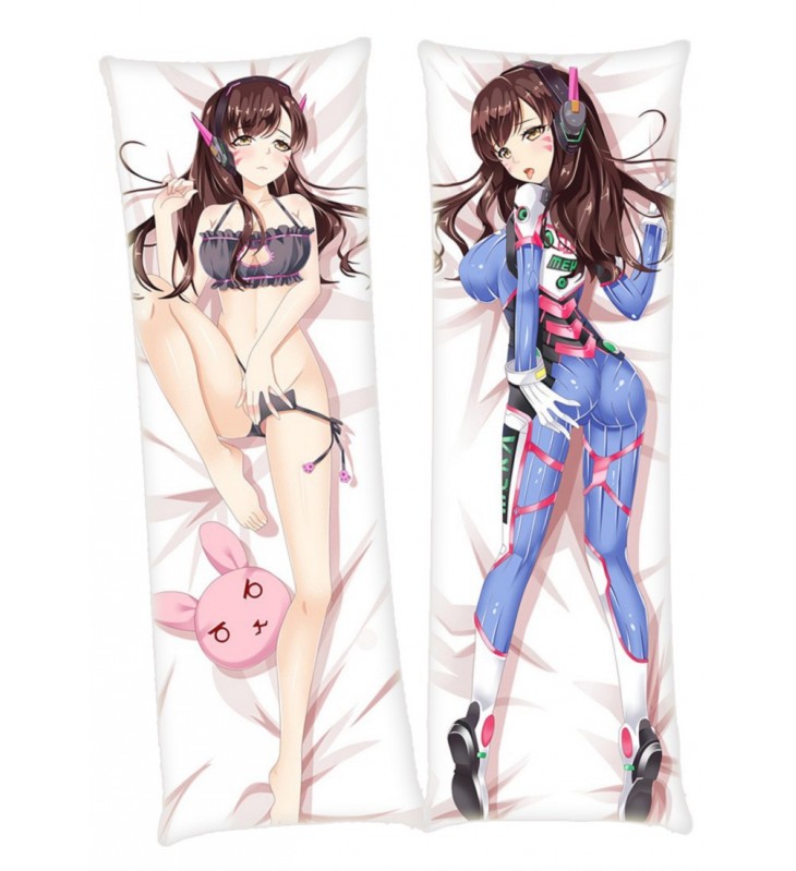 D.Va Overwatch Anime Dakimakura Japanese Hugging Body PillowCases